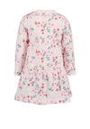 Blue Seven Baby Girl Floral Long Sleeve Dress, Pink