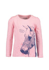 Blue Seven Girl You Are Lovely Horse Top, Pink