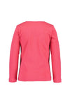 Blue Seven Girl Foil Unicorn Print Top, Pink