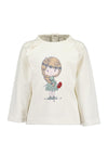 Blue Seven Baby Girl Long Sleeve Top, White