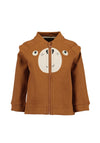 Blue Seven Baby Boy Long Sleeve Zip Fastening Jacket, Brown