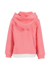 Blue Seven Mini Girl Unicorn Long Sleeve Hoodie, Pink