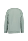 Blue Seven Mini Girl Horse Long Sleeve Sweater, Green