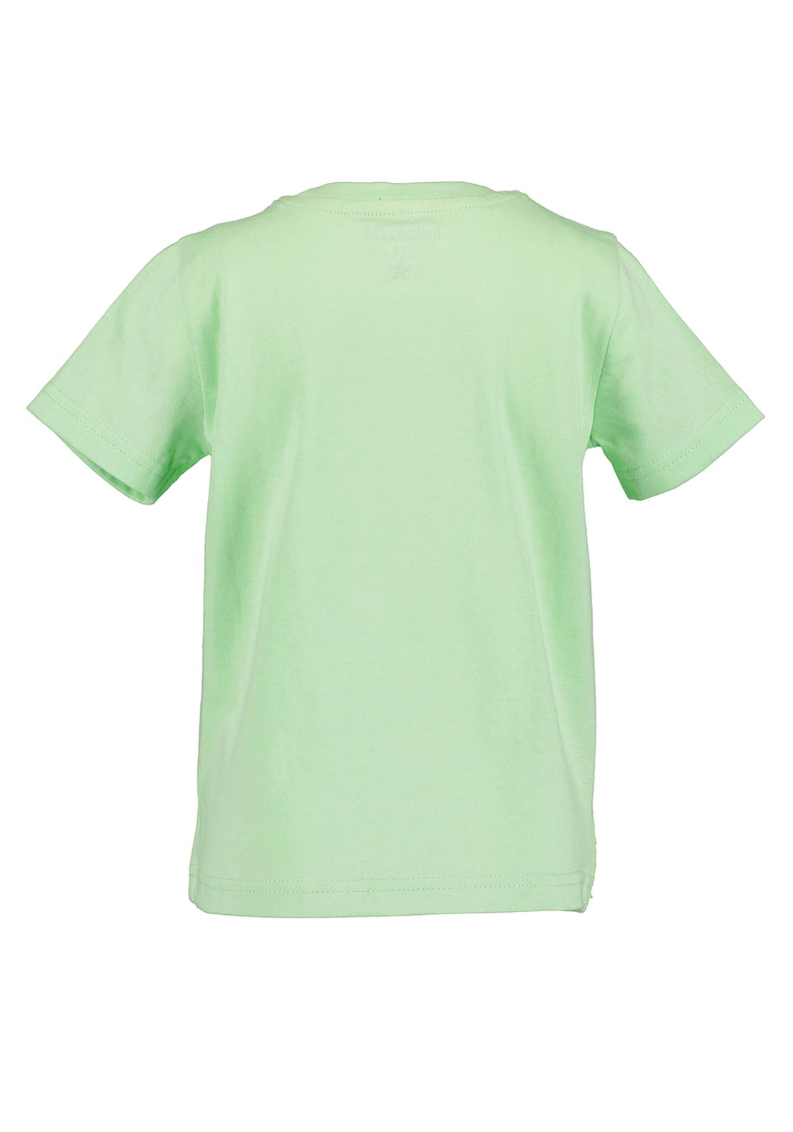 Blue Seven Mini Boy Sequins Dino Short Sleeve Tee, Green