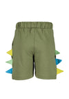 Blue Seven Mini Boy Dino Shorts, Green