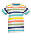 Blue Seven Mini Boy Stripe Short Sleeve Tee, Multi