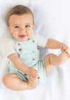 Blue Seven Baby Boy Dungaree and Body Set, Blue