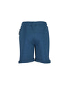 Blue Seven Mini Boy Shark Detail Short, Navy