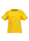 Blue Seven Baby Boy Sandcastle Short Sleeve Tee, Orange