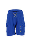 Blue Seven Mini Boy Tractor Detail Shorts, Blue