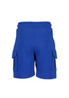 Blue Seven Mini Boy Tractor Detail Shorts, Blue