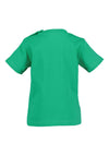 Blue Seven Baby Boy Cow Tractor Short Sleeve Tee, Green