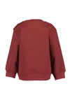 Blue Seven Baby Boy Wildlife Long Sleeve Sweater, Wine