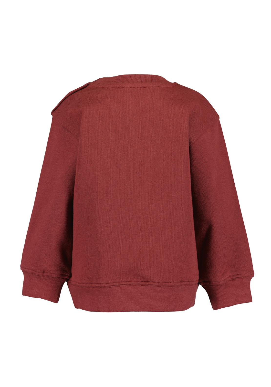 Blue Seven Baby Boy Wildlife Long Sleeve Sweater, Wine