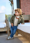 Blue Seven Baby Boy Elasticated Waist Denim Jean, Blue