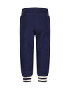 Blue Seven Baby Boy Stripe Cuffed Jogger, Navy