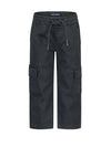 Blue Seven Baby Boy Elasticated Waist Cargo Trouser, Navy