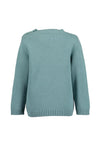 Blue Seven Baby Boy Knit Dino Long Sleeve jumper, Green