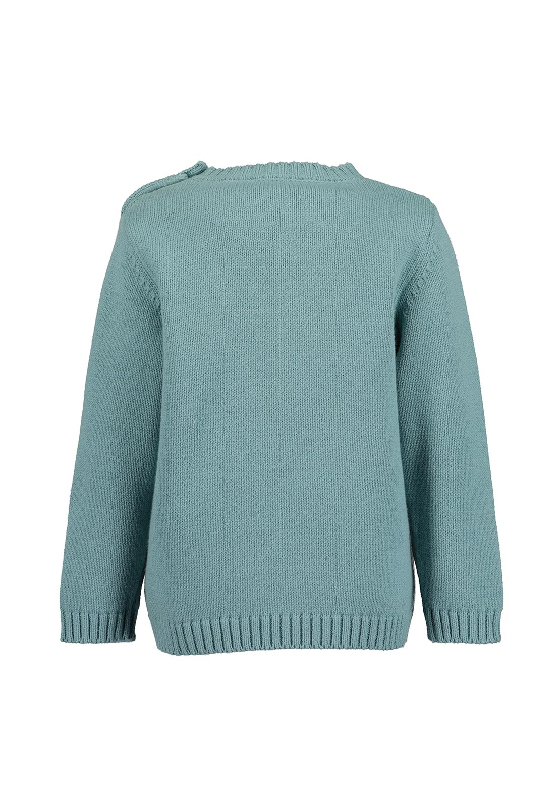 Blue Seven Baby Boy Knit Dino Long Sleeve jumper, Green