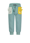 Blue Seven Baby Boy Cuffed Jogger, Green