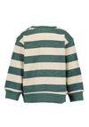 Blue Seven Baby Boy Outdoor Explorer Long Sleeve Sweater, Green