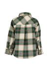 Blue Seven Baby Boy Long Sleeve Check Shirt, Green