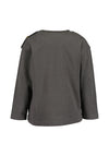Blue Seven Baby Boy Animal Stripe Long Sleeve Top, Grey