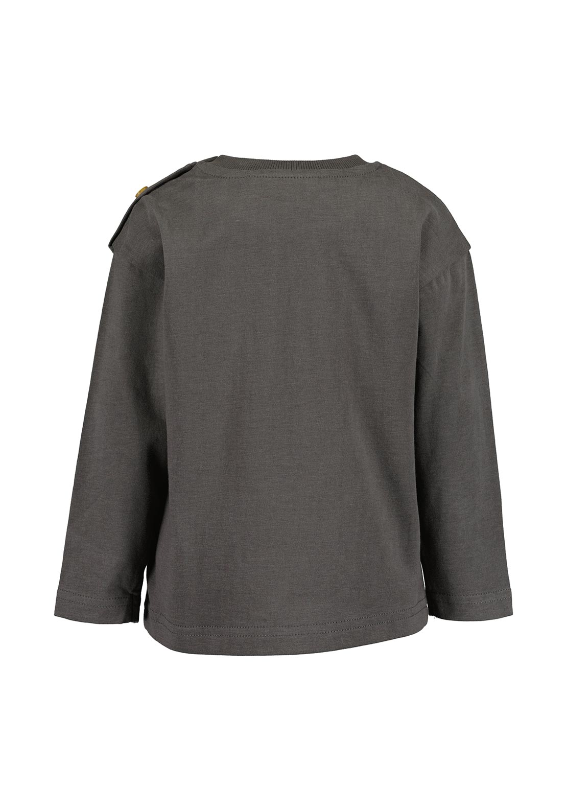 Blue Seven Baby Boy Animal Stripe Long Sleeve Top, Grey
