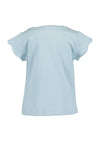 Blue Seven Baby Girl Short Sleeve Unicorn Tee, Blue