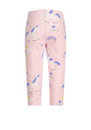 Blue Seven Baby Girl Unicorn Print Leggings, Pink