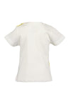 Blue Seven Baby Girl Fruit Print Short Sleeve Tee, White