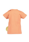 Blue Seven Baby Girl Fruit Short Sleeve Tee, Orange