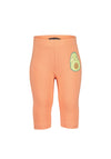 Blue Seven Baby Girl Avocado Capri Legging, Orange