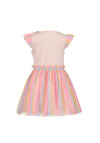 Blue Seven Baby Girl Rainbow Tulle Dress, Pink