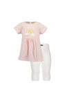 Blue Seven Baby Girl Rainbow Top and Legging Set, Pink
