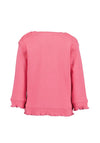Blue Seven Baby Girl Fish Long Sleeve Sweater, Pink