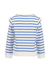 Blue Seven Mini Girl Ciao Long Sleeve Sweater, White