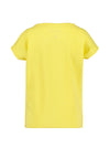 Blue Seven Mini Girl Gelati Lover Short Sleeve Tee, Yellow