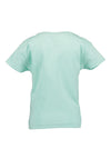 Blue Seven Mini Girl Unicorn Short Sleeve Tee, Green