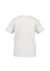 Blue Seven Mini Boy Short Sleeve Train Tee, White