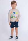 Blue Seven Mini Boy Shorts, Navy