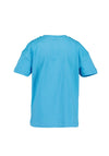 Blue Seven Mini Boy Foil Dino Short Sleeve Tee, Blue