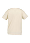 Blue Seven Mini Boy Construction Print Short Sleeve Tee, Beige