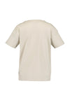 Blue Seven Mini Boy Tractor Short Sleeve Tee, Beige