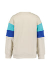 Blue Seven Mini Boy Farm Adventure Long Sleeve Sweater, Beige