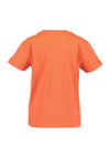 Blue Seven Mini Boy Print Short Sleeve Tee, Orange