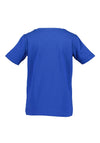 Blue Seven Mini Boy Tractor Print Short Sleeve Tee, Dark Blue