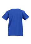 Blue Seven Mini Boy Embroidered Short Sleeve Tee, Blue