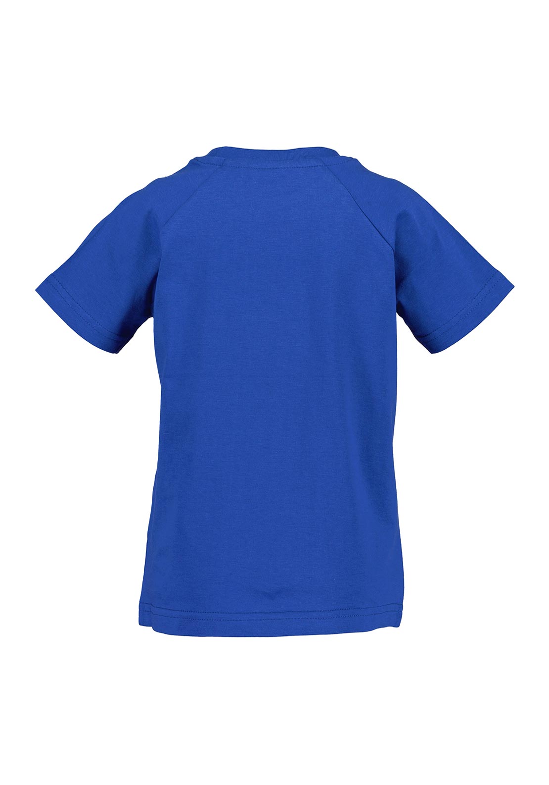 Blue Seven Mini Boy Tractor Track Short Sleeve Tee, Dark Blue
