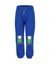 Blue Seven Mini Boy Tractor Joggers, Blue